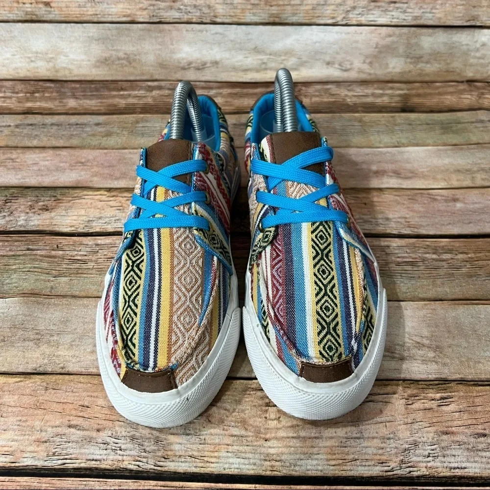 Roper Aztec Lace Up Shoes